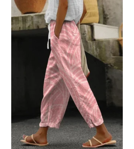 Women’s Geometric Print Casual Pants
