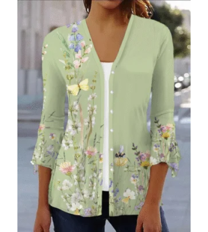 Women’s Floral Spring Print Cardigan