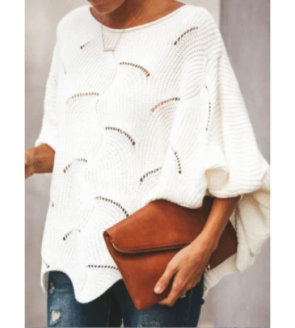 Yarn/Wool Yarn Casual Sweater
